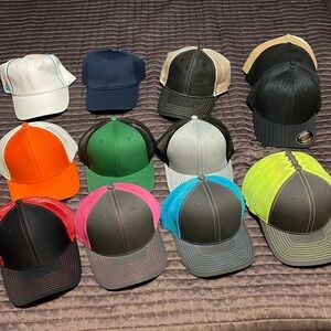 21 Blank Hats for Customizing!